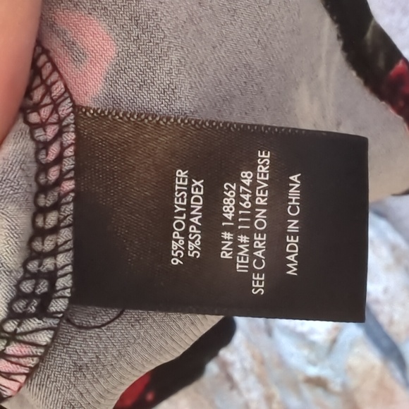 torrid Black Floral Jersey Knit Skater Dress - Picture 14 of 16